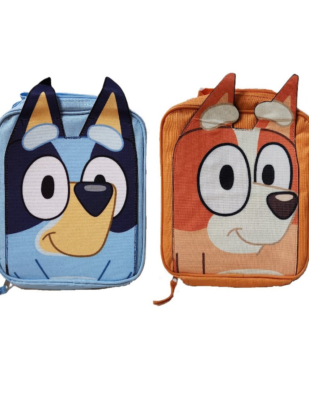 BLUEY and BINGO Insulated Lunch Bags - Set of Two (2) - NEW NWT